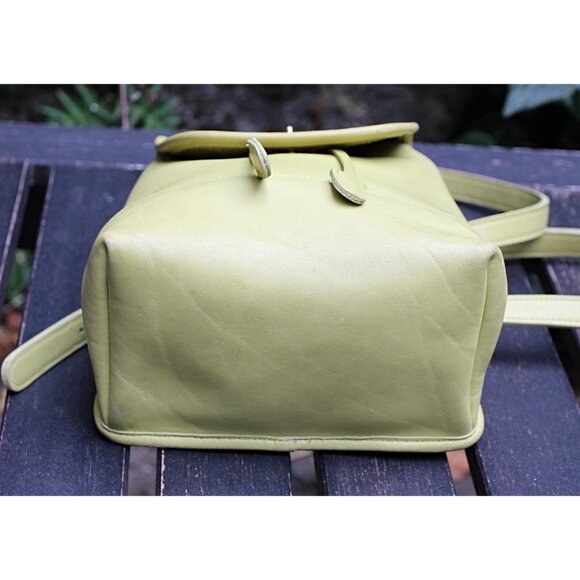 Coach Vintage - LIME Daypack Backpack 9960 - USA 1997 - Picture 7 of 15